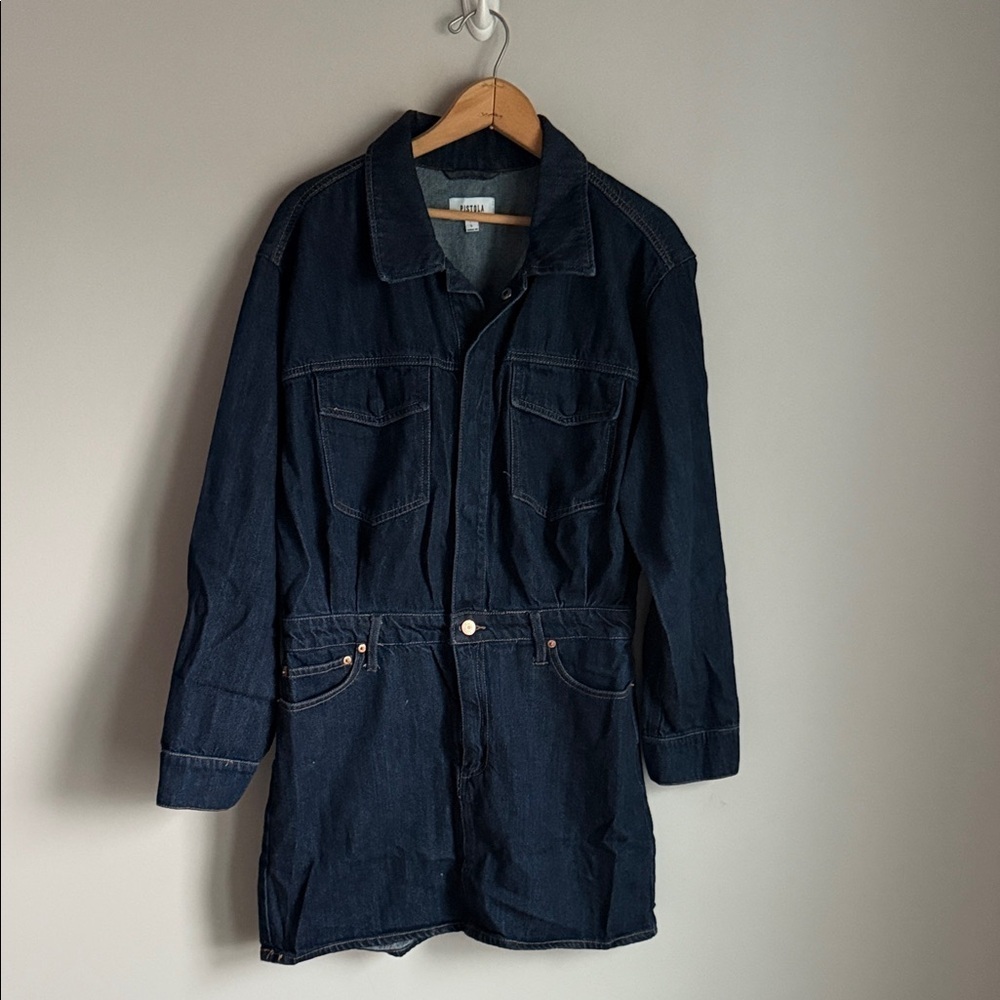 Pistola Nina Denim Mini dress Large - Picture 2 of 12